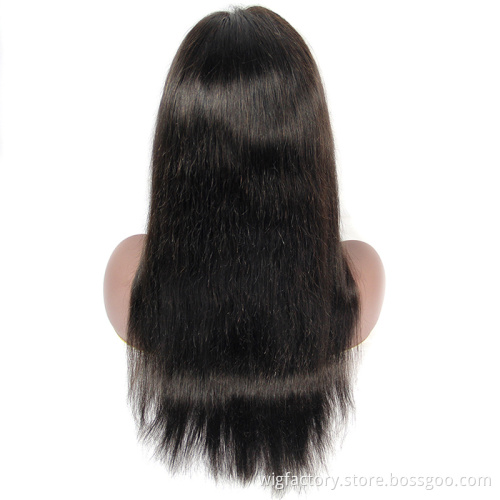 13*6*1 T part wig SunKissU silk straight direct wholesale price human hair full lace wigs for black women